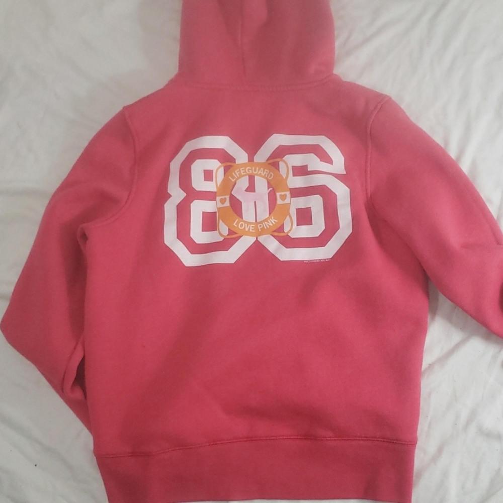 PINK zip up hoodie